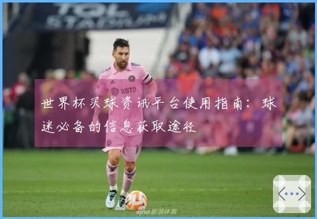 世界杯买球资讯平台使用指南：球迷必备的信息获取途径